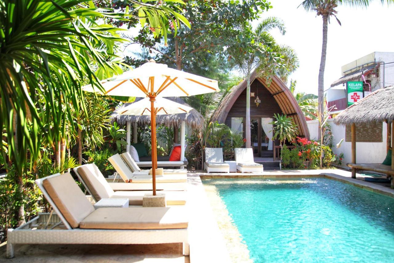 Hotel Unzipp Lumbung Gili Trawangan Exterior foto